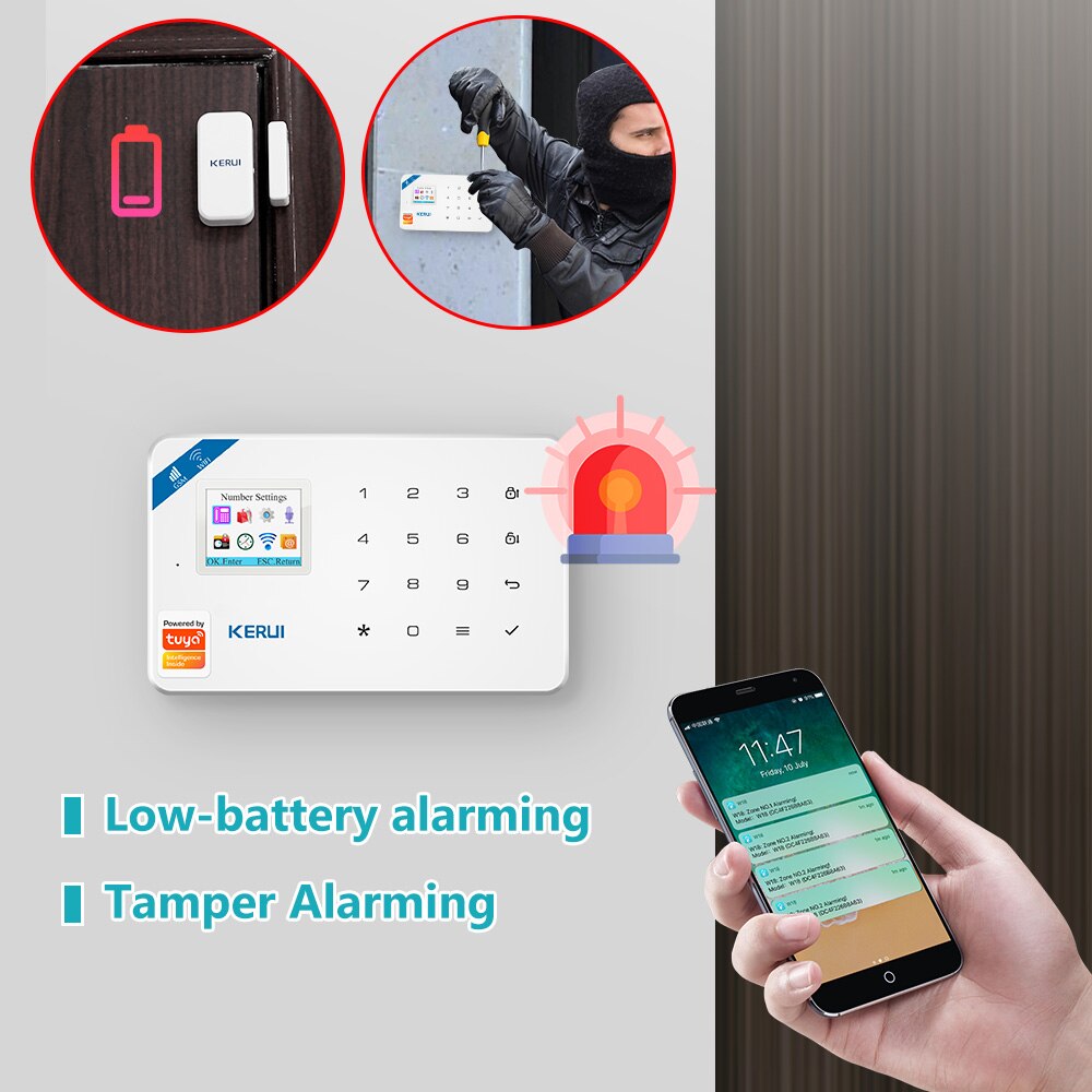 KERUI W181 Tuya สมาร์ท WIFI GS - Home Security Front Door Camera บทวิจารณ์และราคา